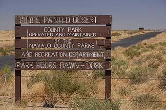 Little Painted Desert, June 13, 2011